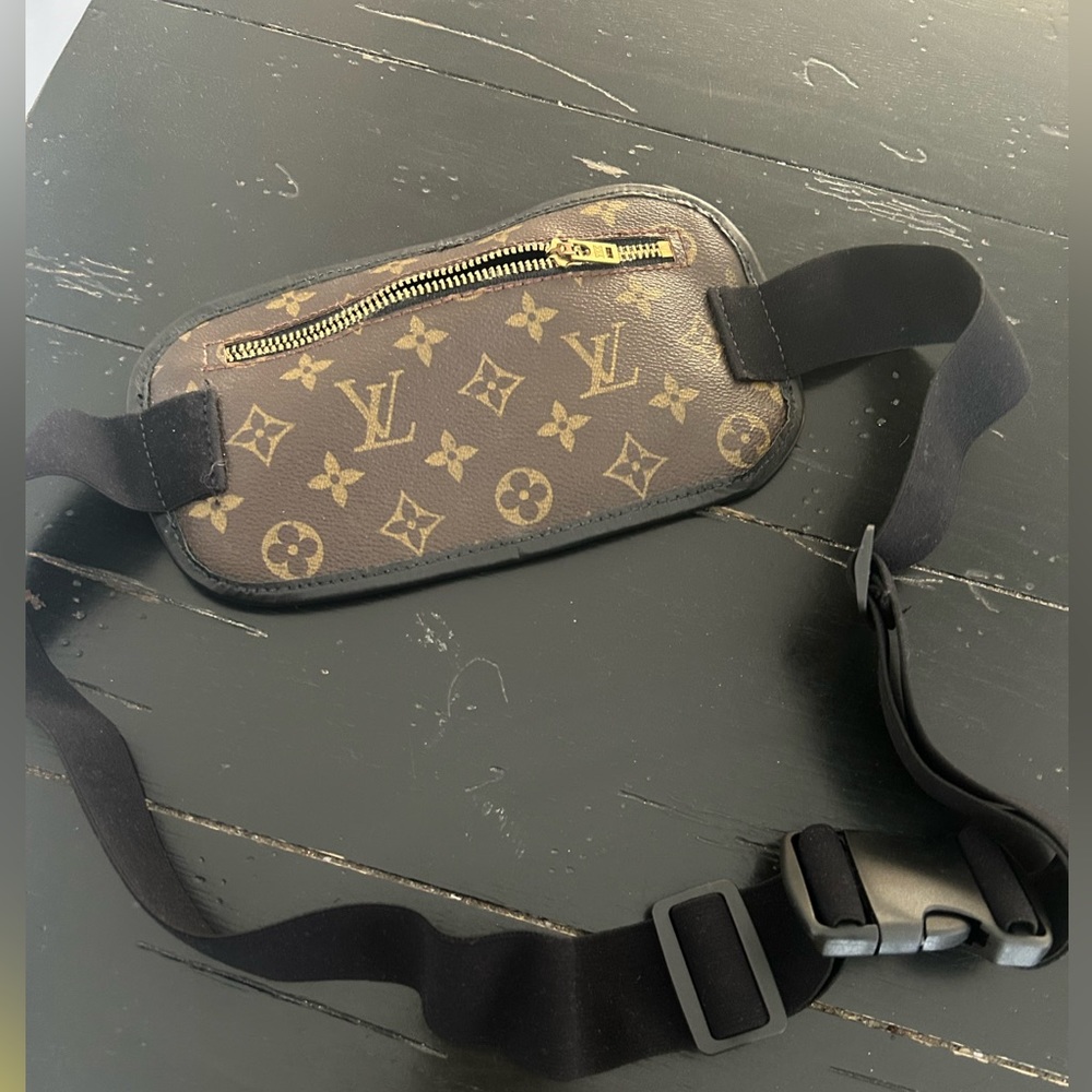 Up cycled Louis Vuitton wait bag